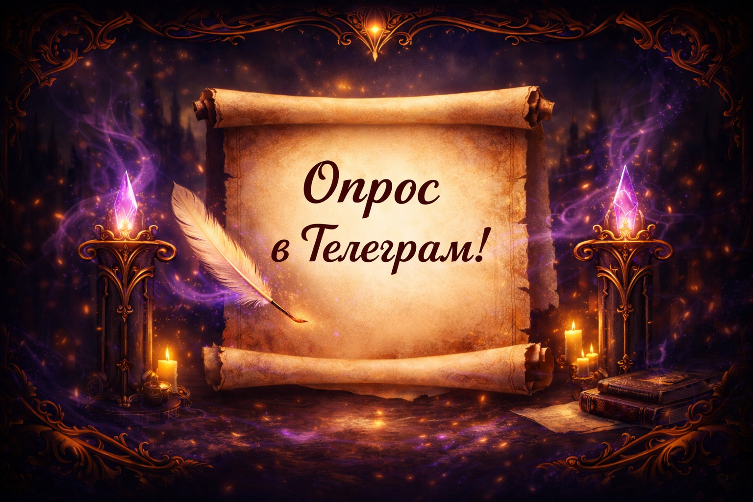 📋Poll on Telegram! Everyone's opinion will be heard!